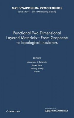 Functional Two-Dimensional Layered Materials - From Graphene to Topological Insulators: Volume 1344