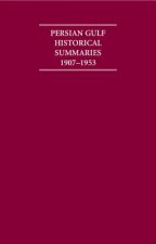Persian Gulf Historical Summaries 1907-1953 4 Volume Set Including Boxed Maps and Genealogical Titles