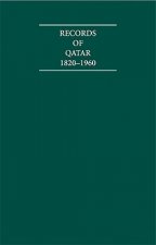 Records of Qatar 1820-1960 8 Volume Hardback Set Including Boxed Genealogical Tables and Maps
