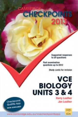 Cambridge Checkpoints VCE Biology Units 3 and 4 2013