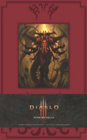 Diablo Burning Hells Hardcover Blank Journal