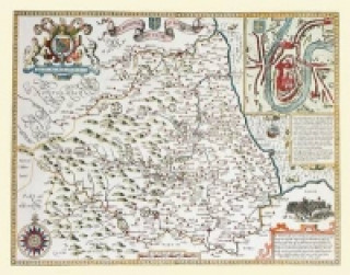 John Speeds Map of Durham 1611