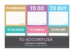 Knock Knock To Accomplish Sticky Note Packet