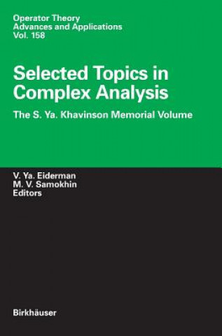 Selected Topics in Complex Analysis