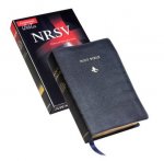 NRSV Popular Text Bible, Black French Morocco Leather, NR533:T
