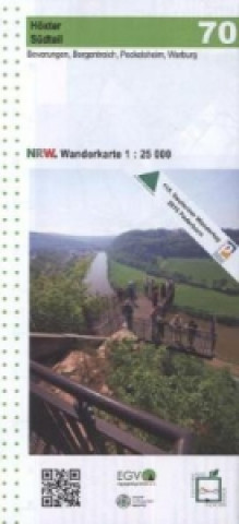 Höxter Südteil, Beverungen, Borgentreich, Peckelsheim, Warburg Wanderkarte NRW