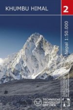 Nepal-Kartenwerk der Arbeitsgemeinschaft für vergleichende Hochgebirgsforschung Khambu Himal, Trekking-Karte