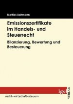 Emissionszertifikate im Handels- und Steuerrecht