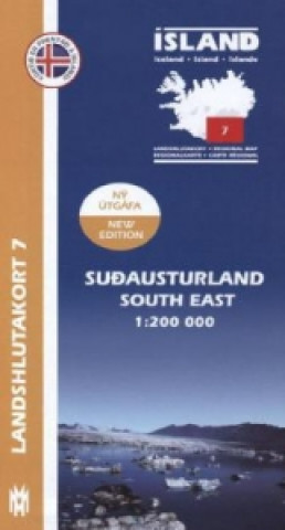 Southeast Iceland Map 1: 200 000: Regional map 7