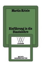 Einfuhrung in Die Staatslehre