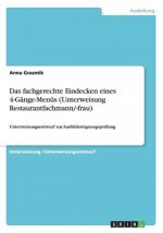 Das fachgerechte Eindecken eines 4-Gänge-Menüs (Unterweisung Restaurantfachmann/-frau)