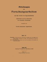 Mitteilungen UEber Forschungsarbeiten