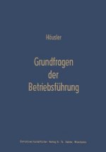 Grundfragen Der Betriebsf hrung