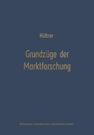 Grundzuge Der Marktforschung