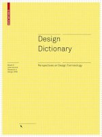 Design Dictionary