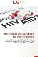 Observance therapeutique des antiretroviraux