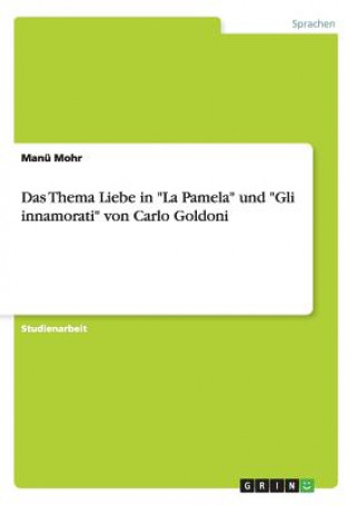 Thema Liebe in La Pamela und Gli innamorati von Carlo Goldoni