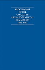 Proceedings of the Caucasian Archaeographical Commission 1866–1904 Hardback Contents Guide and Proceedings Microfiche Box Set