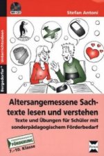 Altersangemessene Sachtexte lesen und verstehen, m. 1 CD-ROM