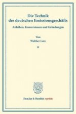 Die Technik des deutschen Emissionsgeschäfts.