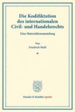 Die Kodifiktation des internationalen Civil- und Handelsrechts.