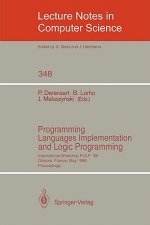 Programming Languages Implementation and Logic Programming