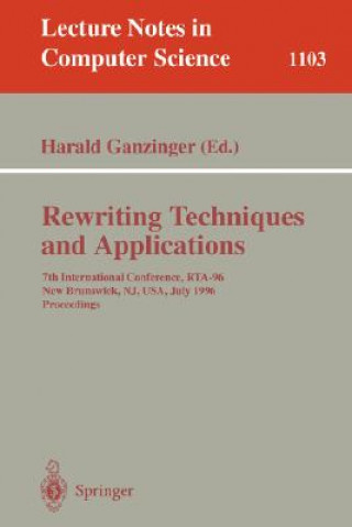 Rewriting Techniques and Applications