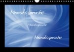 Monatssprüche (Wandkalender immerwährend DIN A4 quer)
