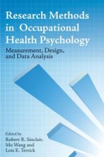 Research Methods in Occupational Health Psychology