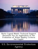 Biotic Ligand Model: Technical Support Document for its Application to the Evaluation of Water Quality Criteria for Copper