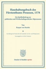 Haushaltungsbuch des Fürstenthums Preussen, 1578.