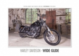 Emotional Moments: Harley Davidson - Wide Glide. UK-Version (Poster Book DIN A3 Landscape)