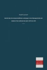 Bericht über die wissenschaftlichen Leistungen in der Naturgeschichte der niederen Tiere während der Jahre 1872 bis 1875