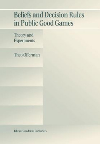 Beliefs and Decision Rules in Public Good Games