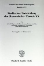 Studien zur Entwicklung der ökonomischen Theorie. Bd.20