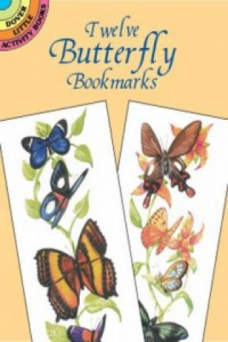 Twelve Butterfly Bookmarks