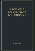 Ergebnisse Der Chirurgie Und Orthopadie