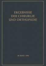 Ergebnisse Der Chirurgie Und Orthopadie