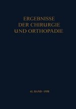 Ergebnisse Der Chirurgie Und Orthopadie