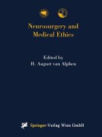 Neurosurgery and Medical Ethics