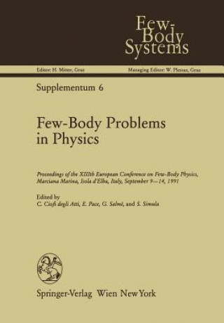 Few-Body Problems in Physics