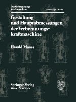 Gestaltung Und Hauptabmessungen Der Verbrennungskraftmaschine