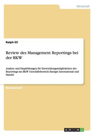 Review des Management Reportings bei der BKW