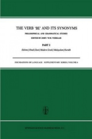 The Verb Be and Its Synonyms