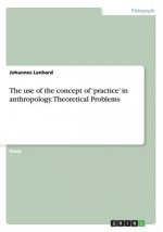 use of the concept of 'practice' in anthropology. Theoretical Problems