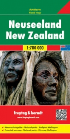New Zealand Road Map 1:700 000