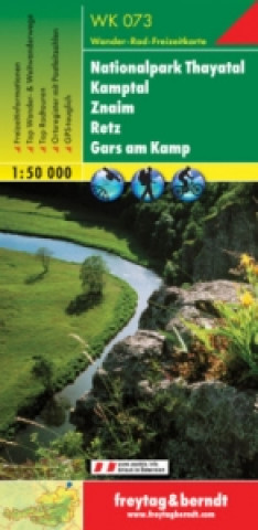 National Park Thayatal - Kamptal - Znaim - Retz - Gars a. Kamp Hiking + Leisure Map 1:50 000