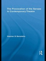 Provocation of the Senses in Contemporary Theatre