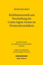 Richtlinienverstoss und Verschiebung der Contra-legem-Grenze im Privatrechtsverhaltnis