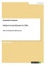 Subject-to-tax-Klausel in DBA